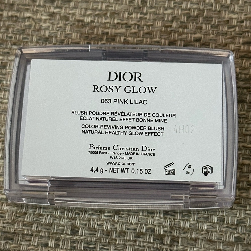 Dior Rosy Glow Pink Lilac Eyeshadow Shade 63 | Mirrored Palette pH Activated - Picture 9 of 12